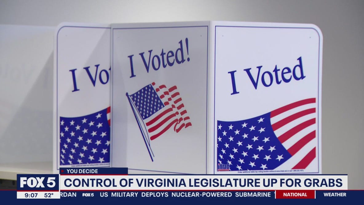 Virginia Elections: Control of state legislature up for grabs
